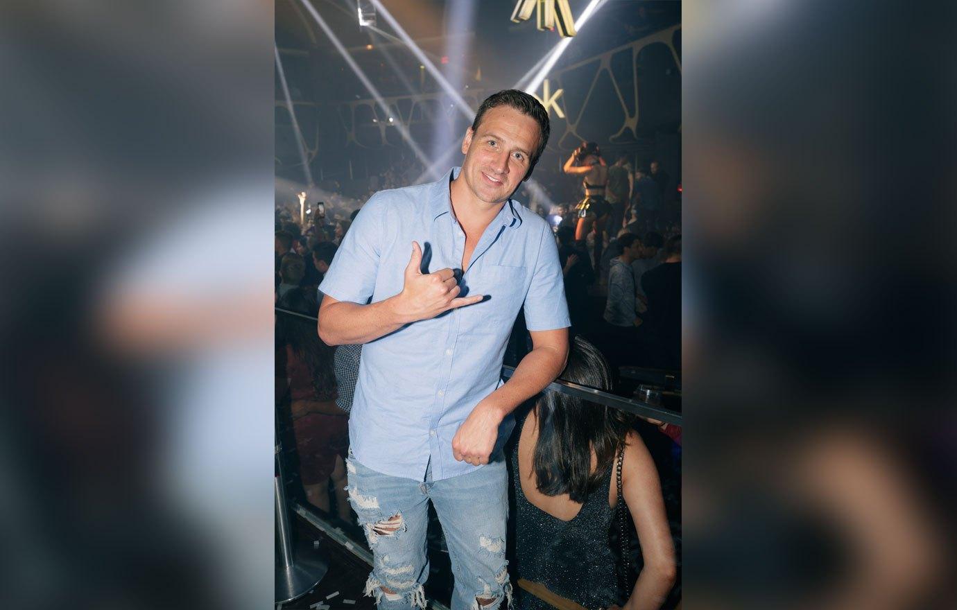 Ryan Lochte at Hakkasan Las Vegas Restaurant and Nightclub Aug. 16_ photo credit Joe Janet 4