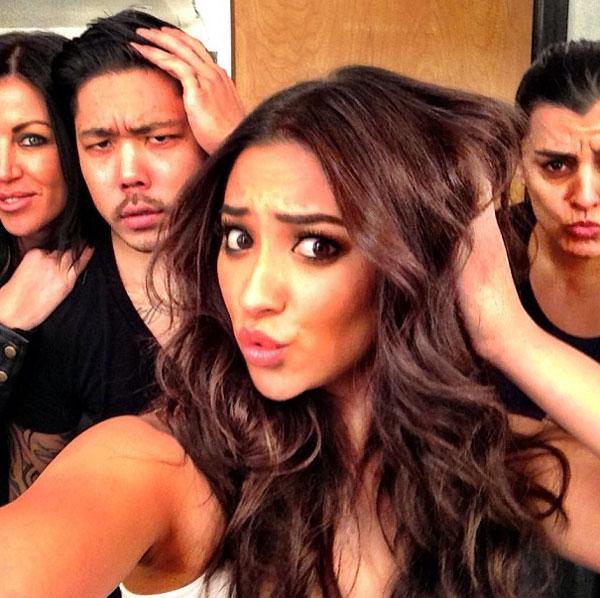 Shay Mitchell Kissy Face