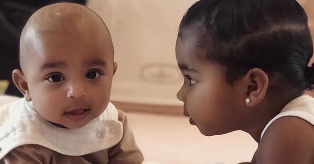 Psalm West True Thompson Instragram Photos