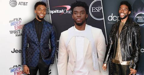 A Look Back At Chadwick Boseman's Best Red Carpet Looks