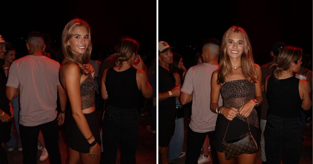 image of The 19-year-old revealed she attended a concert featuring Wiz Khalifa and Machine Gun Kelly.