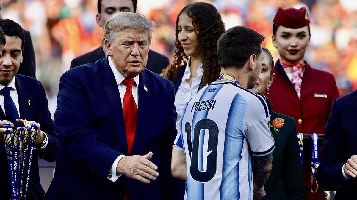 photo of Donald Trump was booed at the 2026 FIFA World Cup final.
