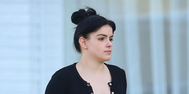 Ariel Winter Rocks Unbuttoned Top In LA