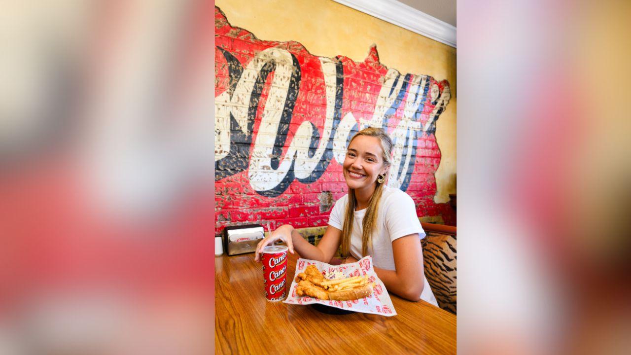 image of Olivia Ponton loved celebrating Raising Cane's latest milestone.