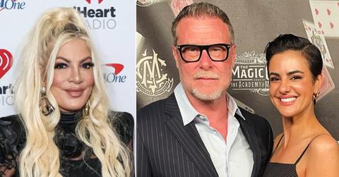 tori spelling supports dean mcdermott instagram girlfriend lily calo