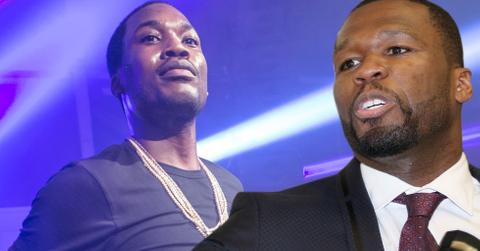 50 cent meek mill feud
