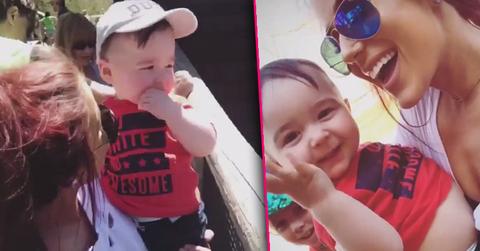 Chelsea houska instagram family photos teen mom