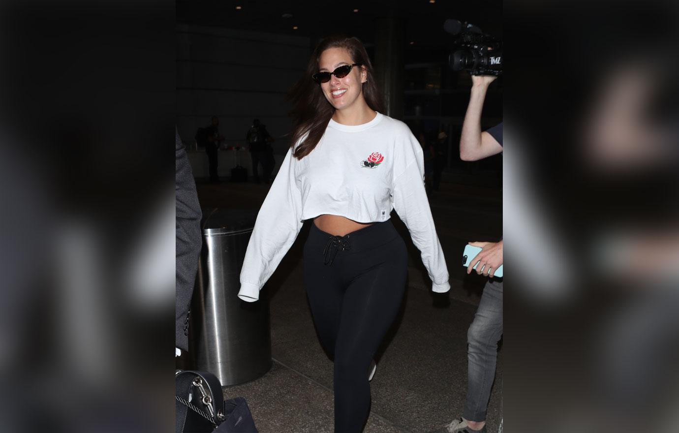 Ashley Graham at LAX