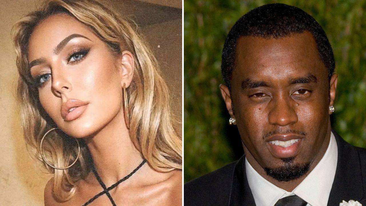 Photo of Aubrey O'Day and Sean 'Diddy' Combs