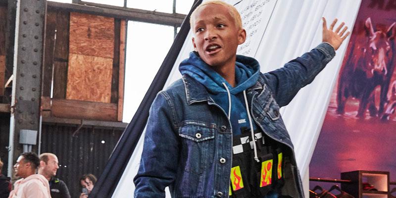 UpscaleHype - Jaden Smith Wears His G-Star Raw Collab Jacket