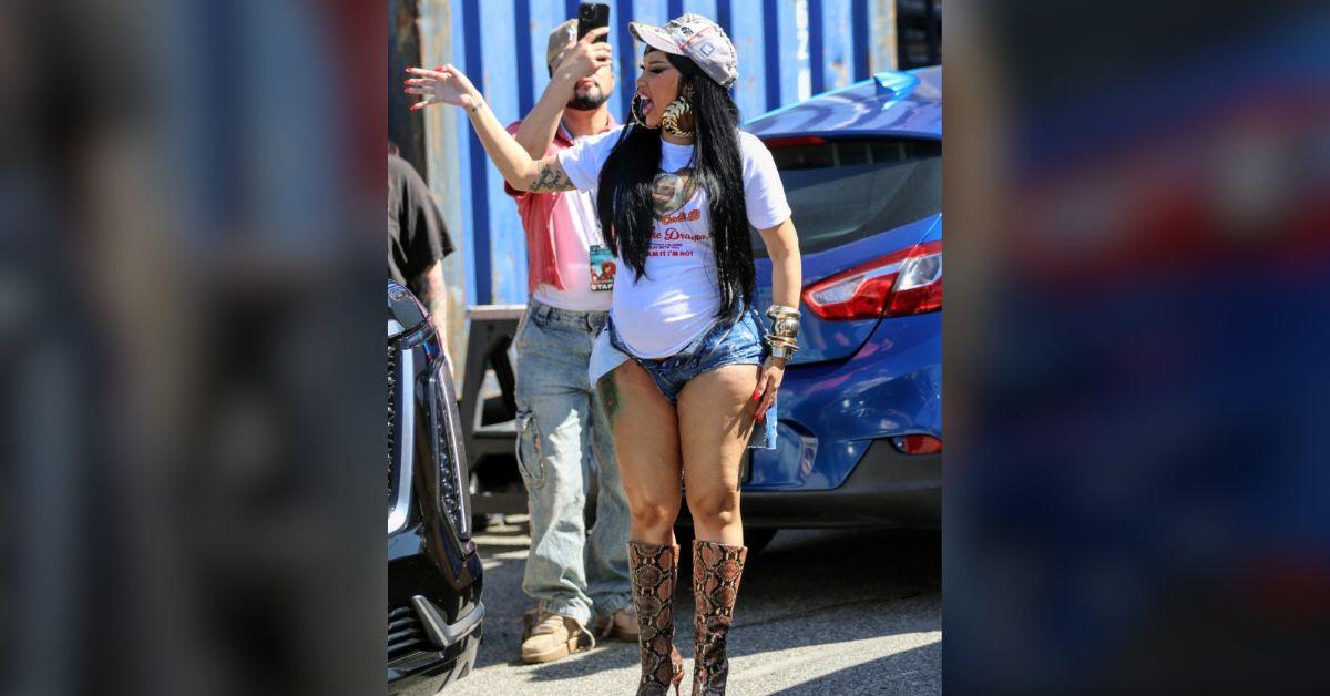 Photo of Nicki Minaj shaded Cardi B's pregnancy with Stefon Diggs. 