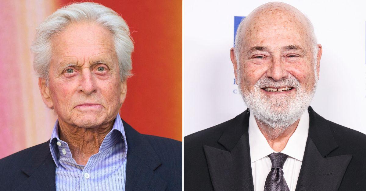 Photo of Michael Douglas and Rob Reiner