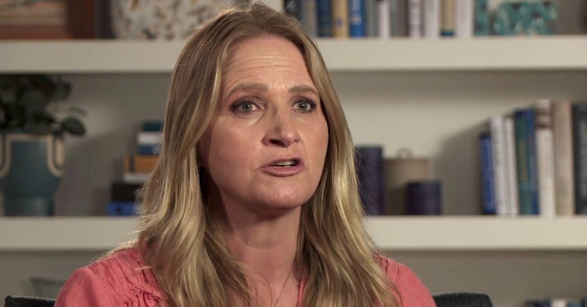 Photo of Christine Brown opened up about the early years of her marriage with Kody Brown.