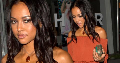 Karrueche tran eats alone breakfast