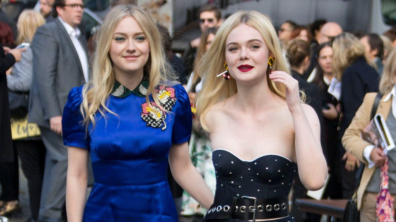 Image of Dakota Fanning discussed working with her younger sister, Elle Fanning, on 'The Nightingale.'