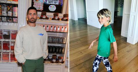 scott disick son reign buzzcut resemblance photo