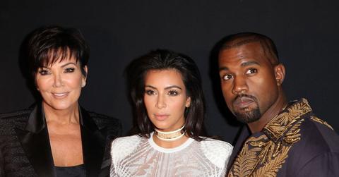 Kanye west kris jenner kim kardashian