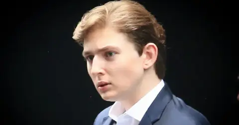 Photo of former first son Barron Trump