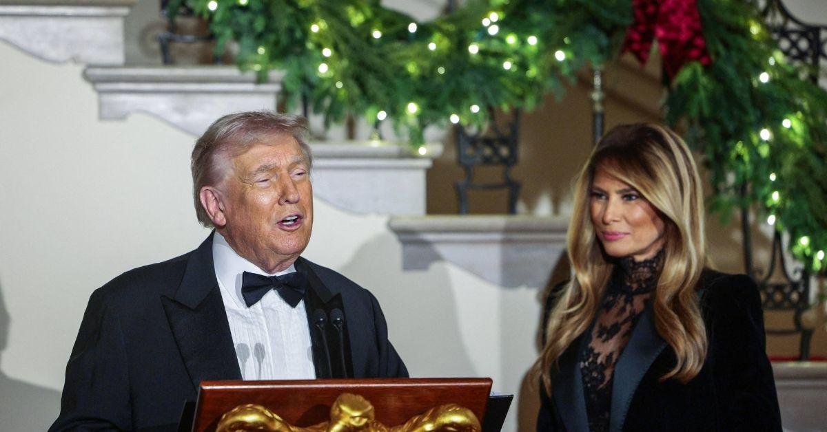 image of Melania and Donald Trump's marriage is transactional, a source claims.