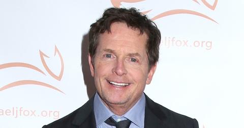 Michael J. Fox Wearing a Suit