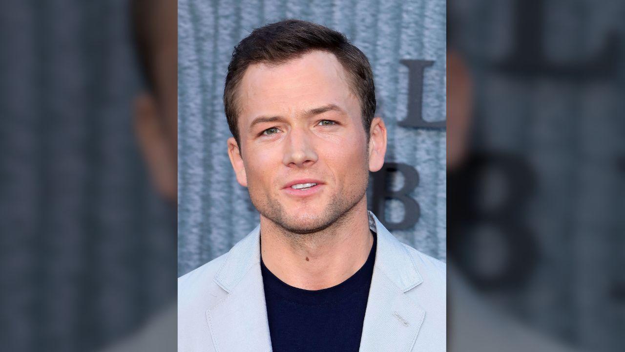 Photo of Taron Egerton said his relationship with his father as a child was 'fairly functional.'