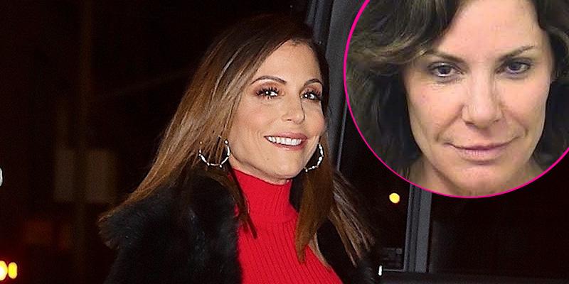 Bethenny frankel luanna de lesseps arrest