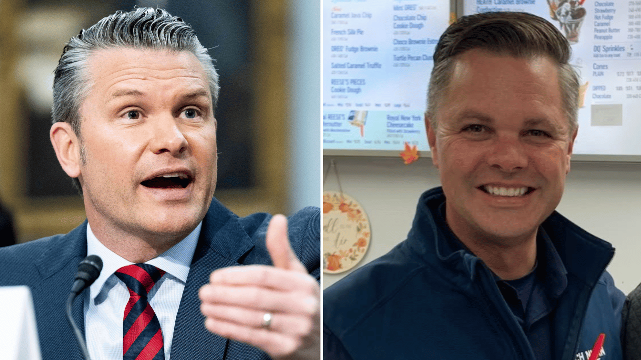 Pete Hegseth ; Zach Nunn