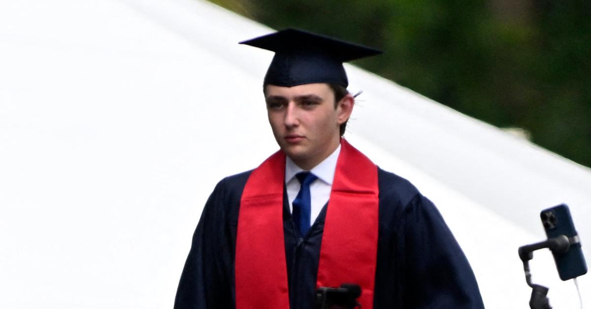 Image of Barron Trump attends New York University's Washington, D.C., campus.