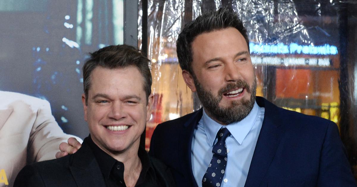 Photo of Matt Damon and Ben Affleck.