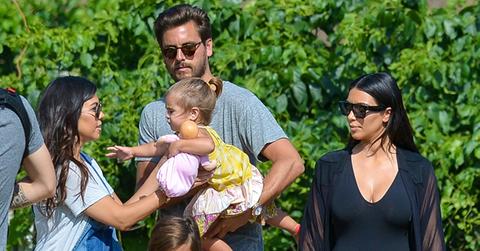 Kim Kardashian steps out with Kourtney Kardashian and her family in Southampton