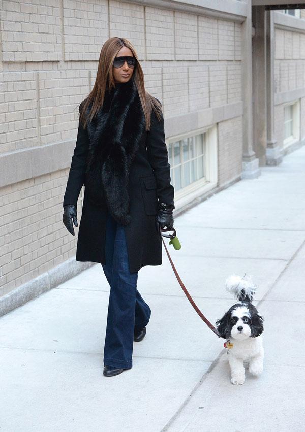 David Bowie Death Wife Iman Spotted Out First Time