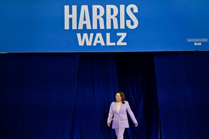 donald trump angry kamala harris polls