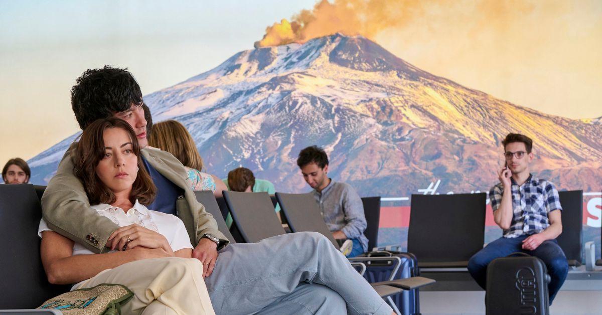 Photo of Will Sharpe and Aubrey Plaza