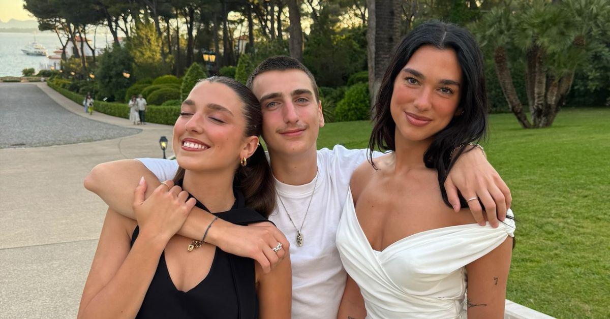 dua lipa siblings