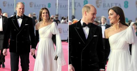 the prince and princess of wales attend the bafta film awards pp