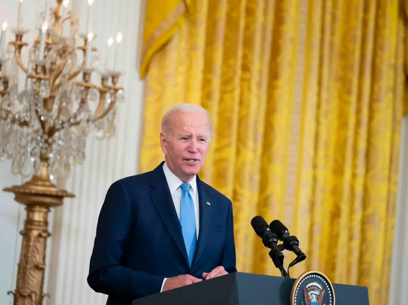 president joe biden rude reporter press conference ukraine