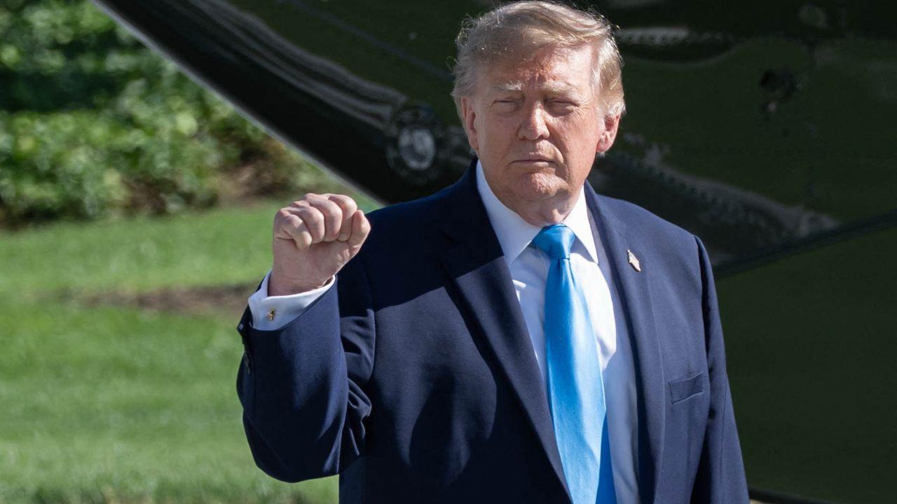 Photo of Trump's life has been threatened on numerous occasions. 
