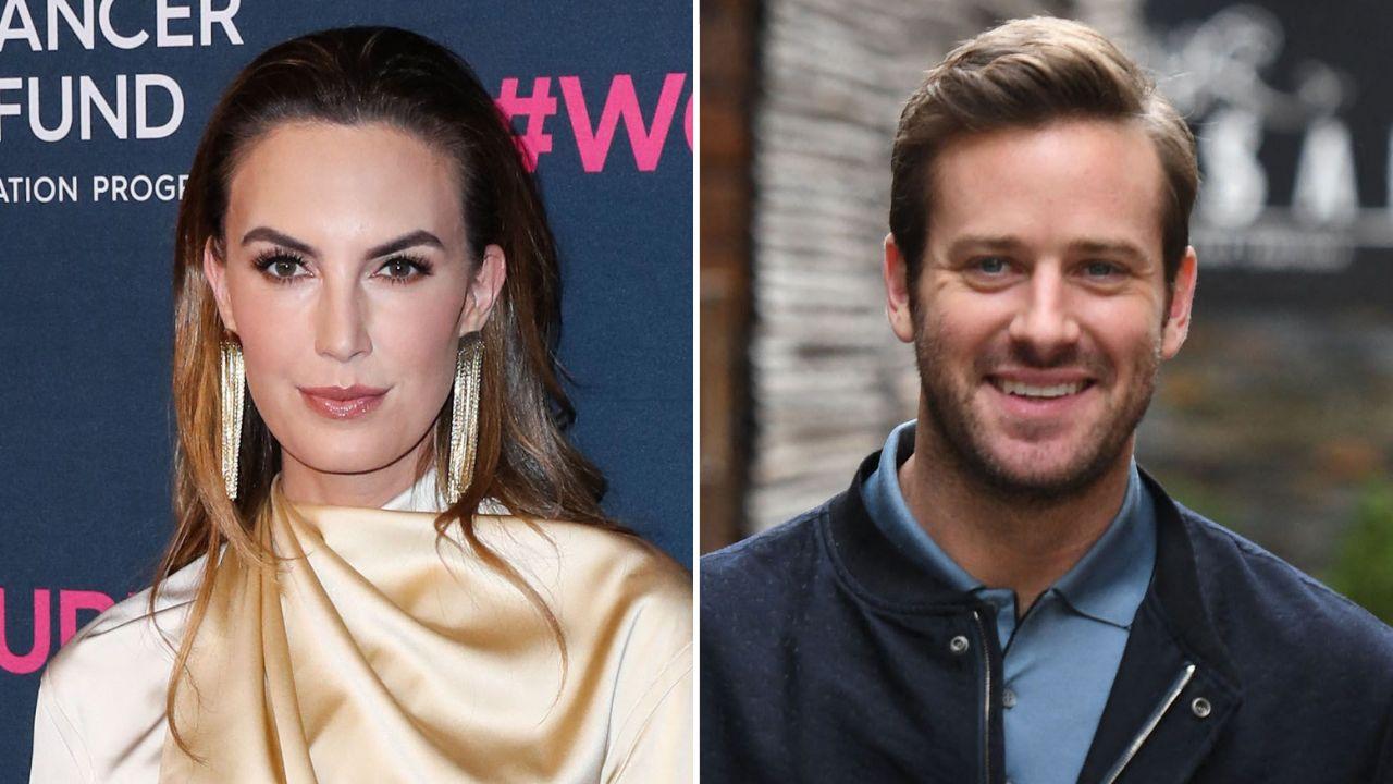 Photo of Elizabeth Chambers and Armie Hammer