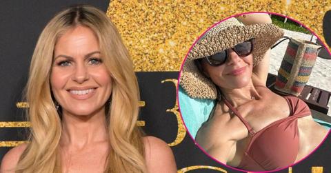 split photo of Candace Cameron Bure