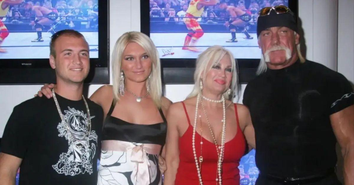 photo of Nick Hogan, Brooke Hogan, Linda Hogan and Hulk Hogan