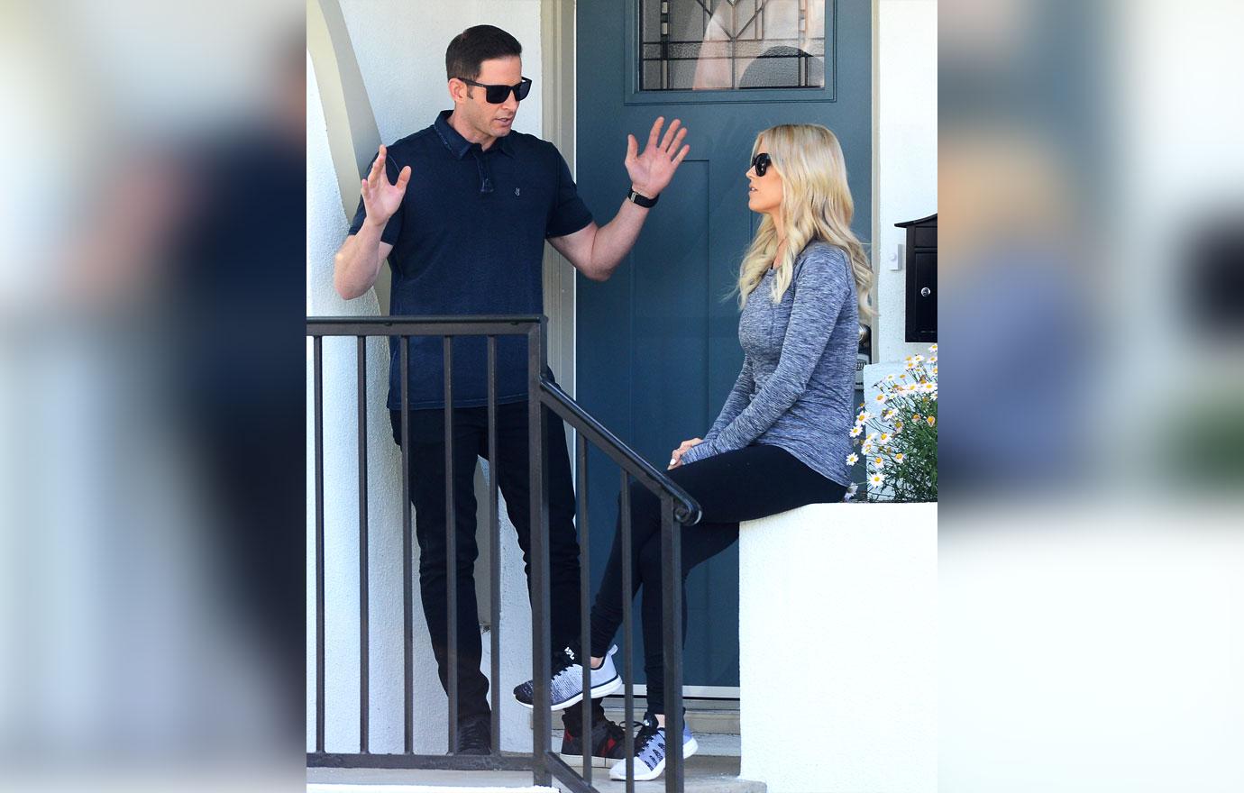 tarek el moussa wishes on set fight with ex wife christina haack never happened