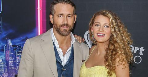 Ryan Reynolds Blake Lively Red Carpet Welcome Third Child