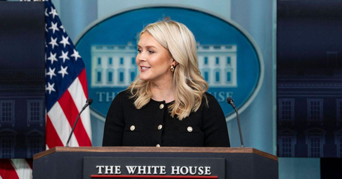 image of Karoline Leavitt discussed Donald Trump’s possible views on extraterrestrials.