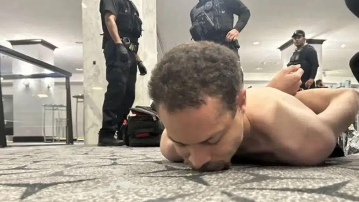 image of He reported checked into the Washington Hilton shortly before the prestigious event.