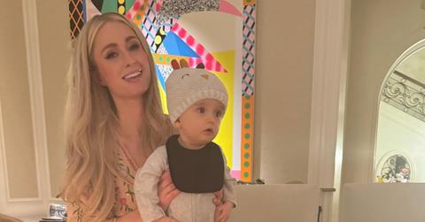 paris hilton didnt change sons diaper until month old