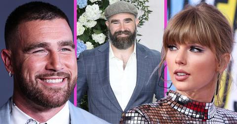 Travis Kelce, Jason Kelce, Taylor Swift