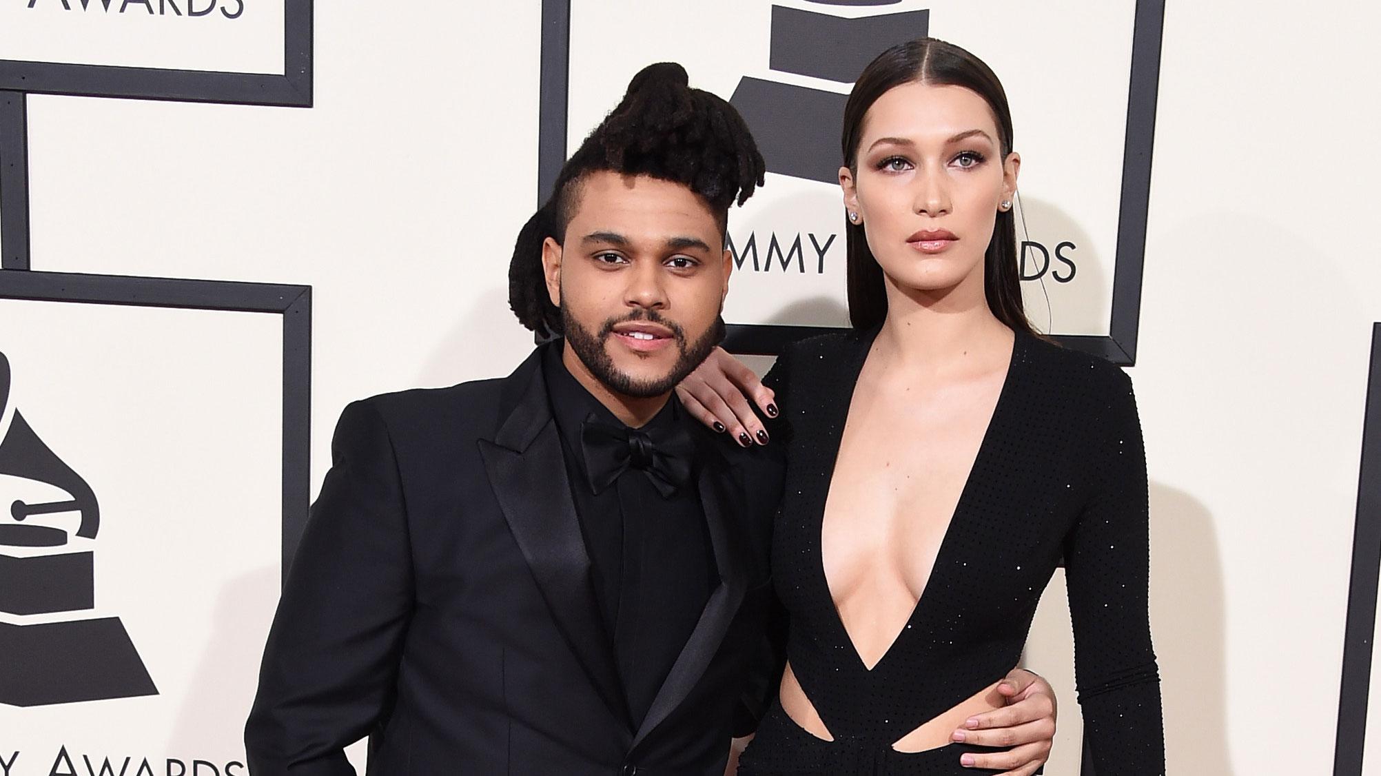 The Weeknd And Bella Hadid Make Their Relationship Official At The Grammys!