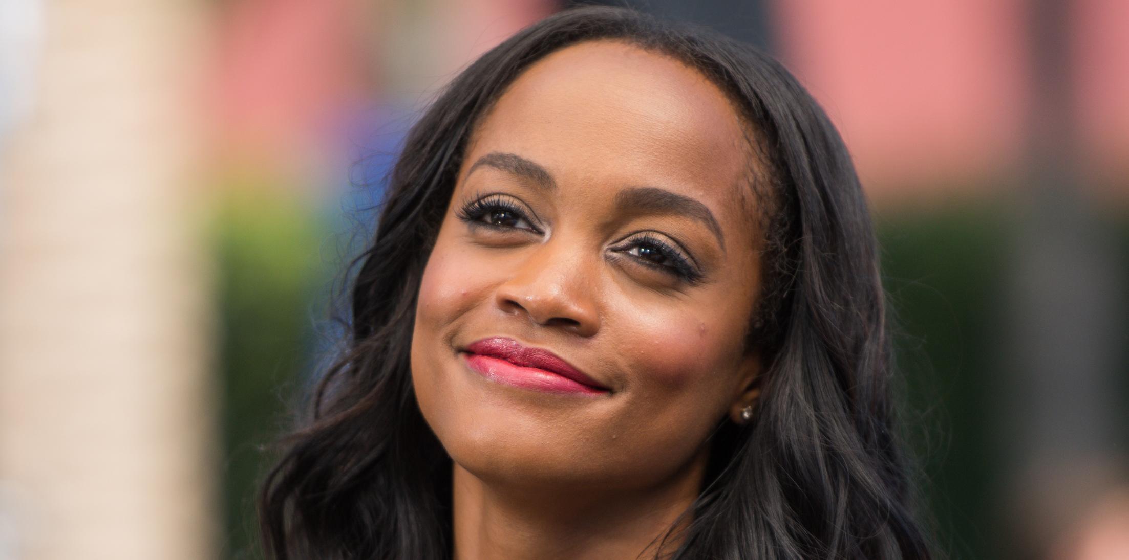 Rachel Lindsay And Jonathan Rhys Meyers Visit &#8220;Extra&#8221;