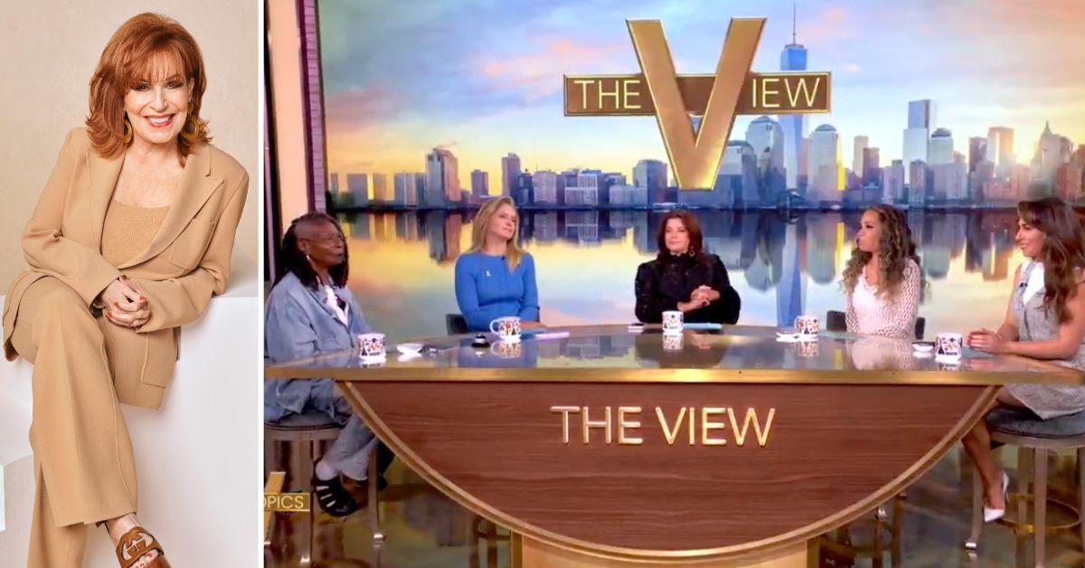 Photo of Joy Behar and screenshot from 'The View' on July 15.