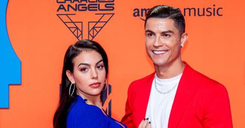Photo of Georgina Rodríguez and Cristiano Ronaldo.